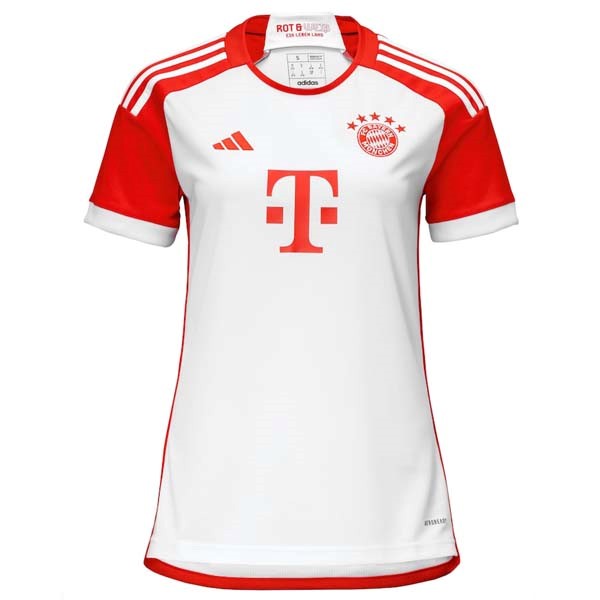 Camiseta Bayern Munich 1st Mujer 2023-2024